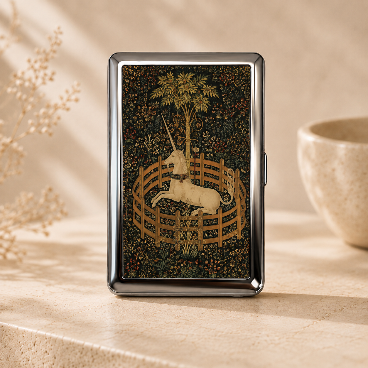 Vintage Metal Case Wallet | Metal Box, Stainless Steel Cigarette Box, Card Cash Box