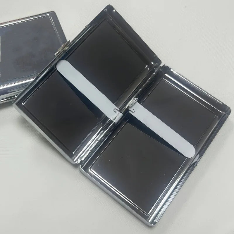 Vintage Metal Case Wallet | Metal Box, Stainless Steel Cigarette Box, Card Cash Box